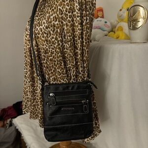 Black crossbody bag